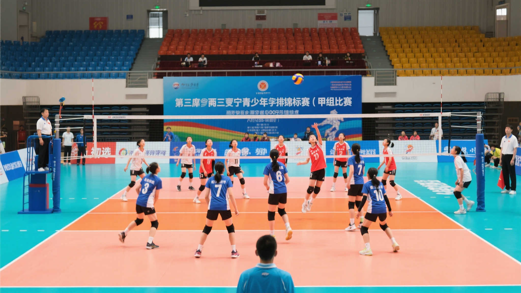 宁夏青少年排球锦标赛（甲组）收官