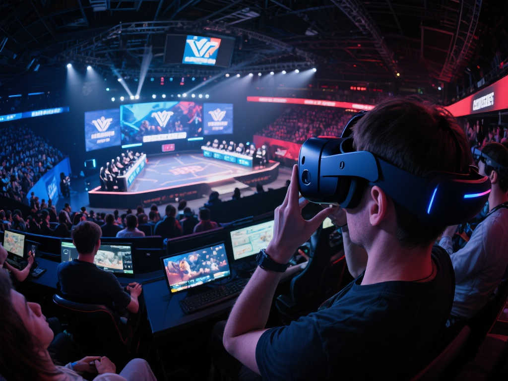 电竞全景VR观赛试点开启，引发玩家热议